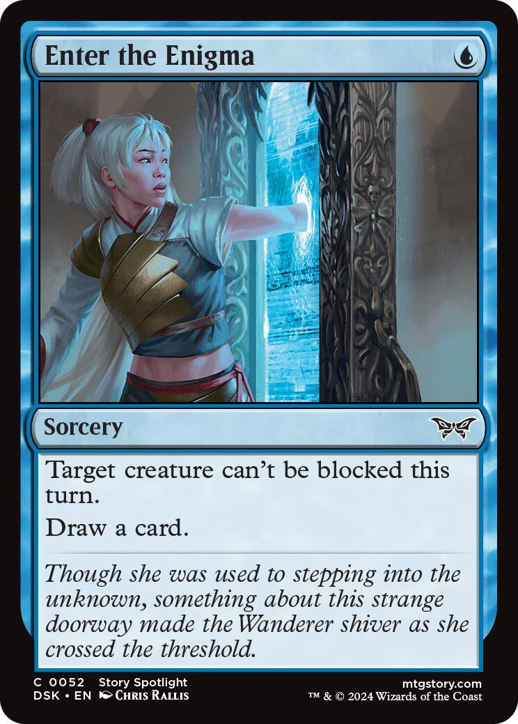 Image for Enter the Enigma (52) [Duskmourn: House of Horror] - Magic: The Gathering