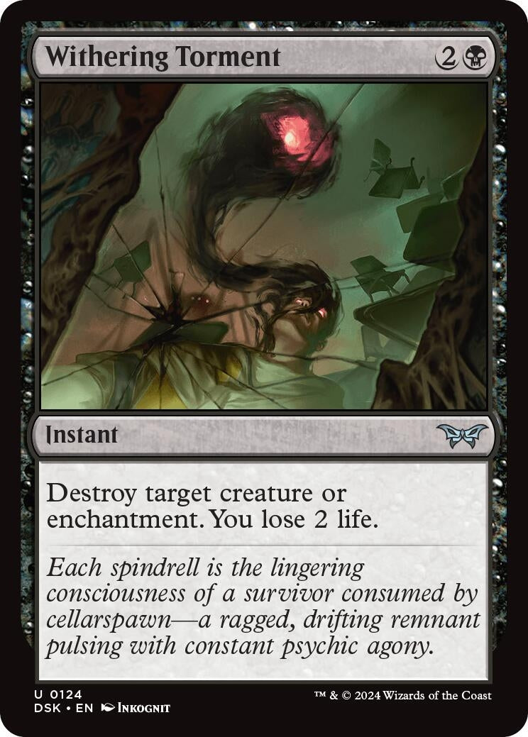 Image for Withering Torment (124) [Duskmourn: House of Horror] - Magic: The Gathering