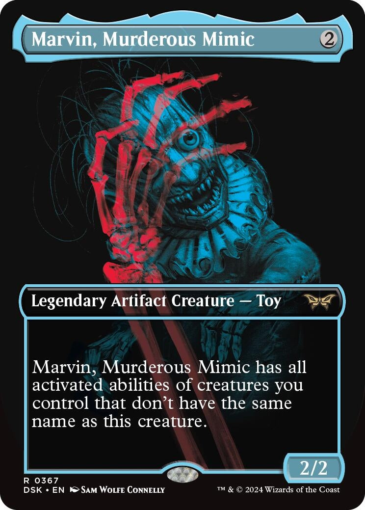 Image for Marvin, Murderous Mimic (Showcase) (367) [Duskmourn: House of Horror] - Magic: The Gathering