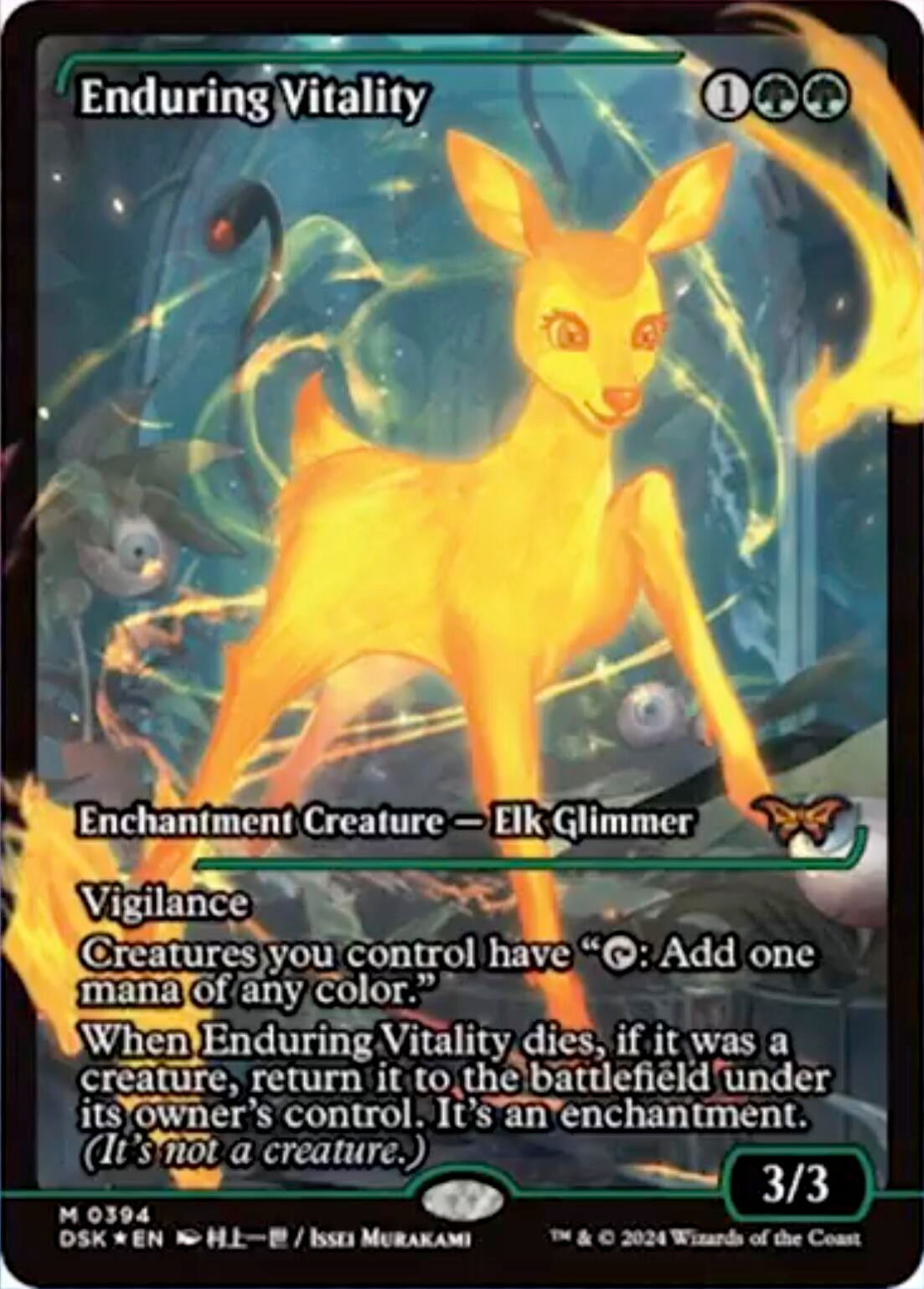 Image for Enduring Vitality (Showcase) (394) [Duskmourn: House of Horror] - Magic: The Gathering