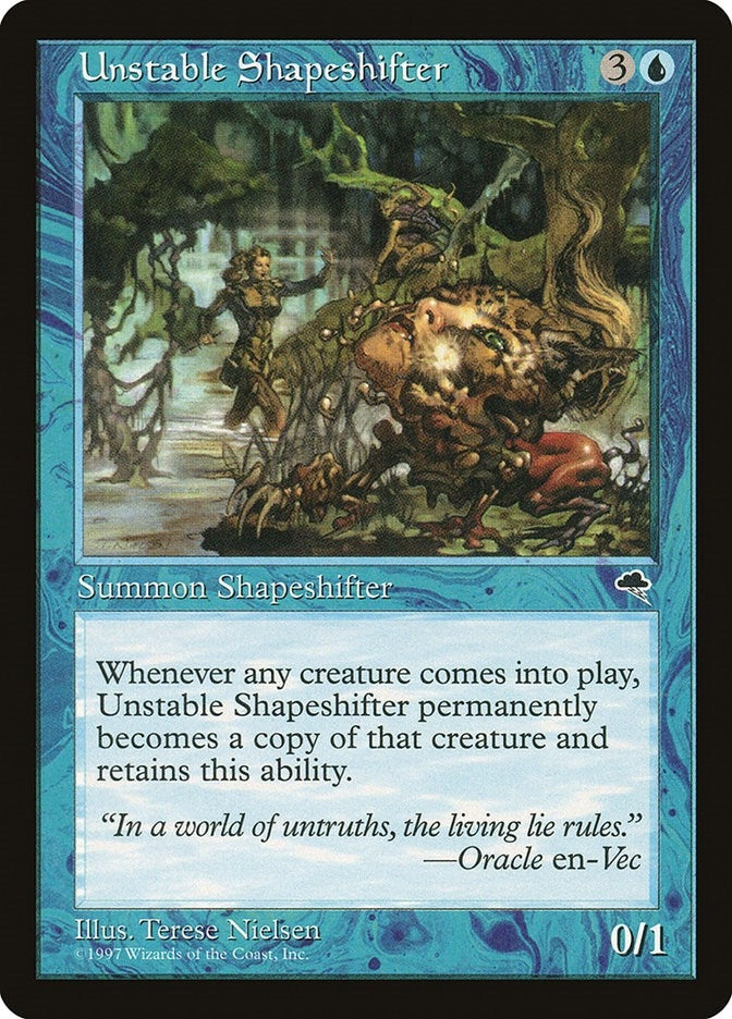 Image for Unstable Shapeshifter (100) [Tempest] - Magic: The Gathering