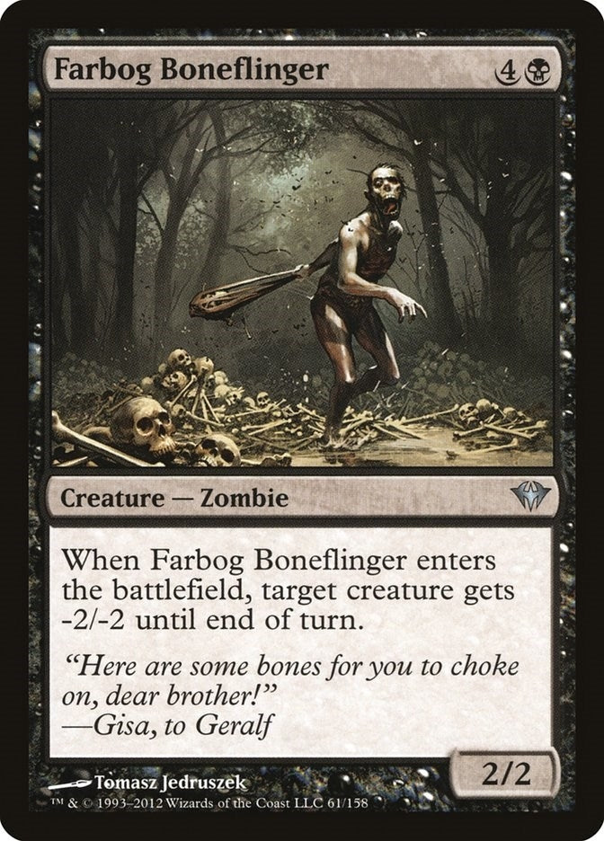 Image for Farbog Boneflinger (61) [Dark Ascension] - Magic: The Gathering