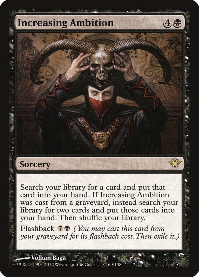 Image for Increasing Ambition (69) [Dark Ascension] - Magic: The Gathering