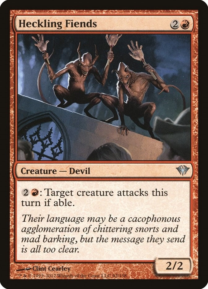 Image for Heckling Fiends (92) [Dark Ascension] - Magic: The Gathering