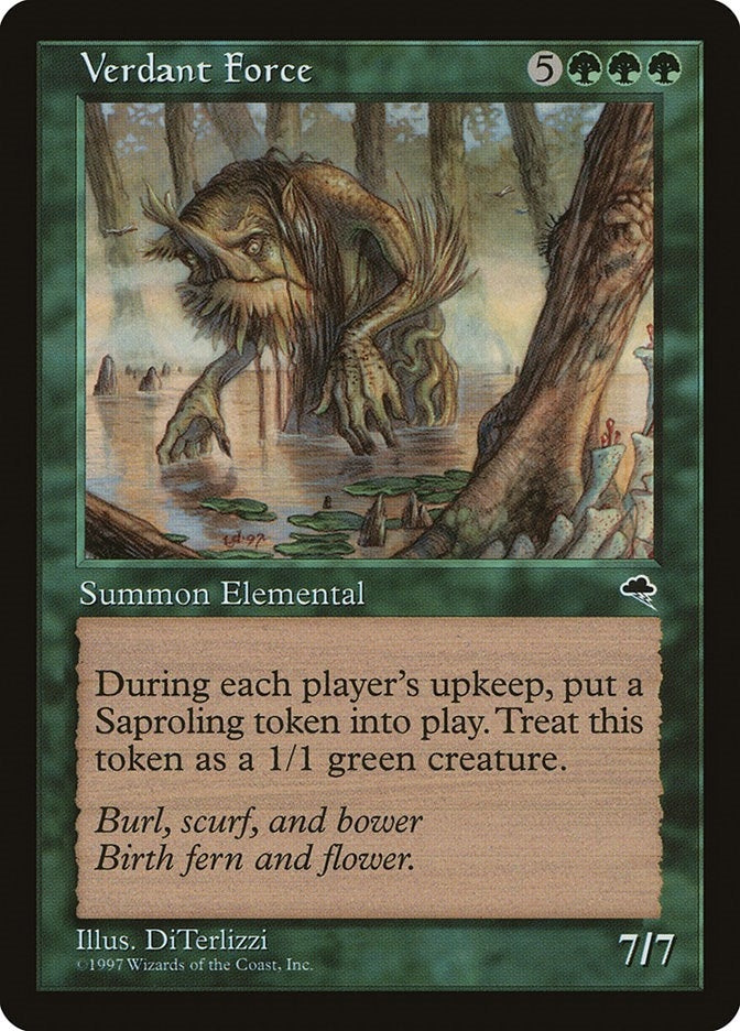 Image for Verdant Force (263) [Tempest] - Magic: The Gathering