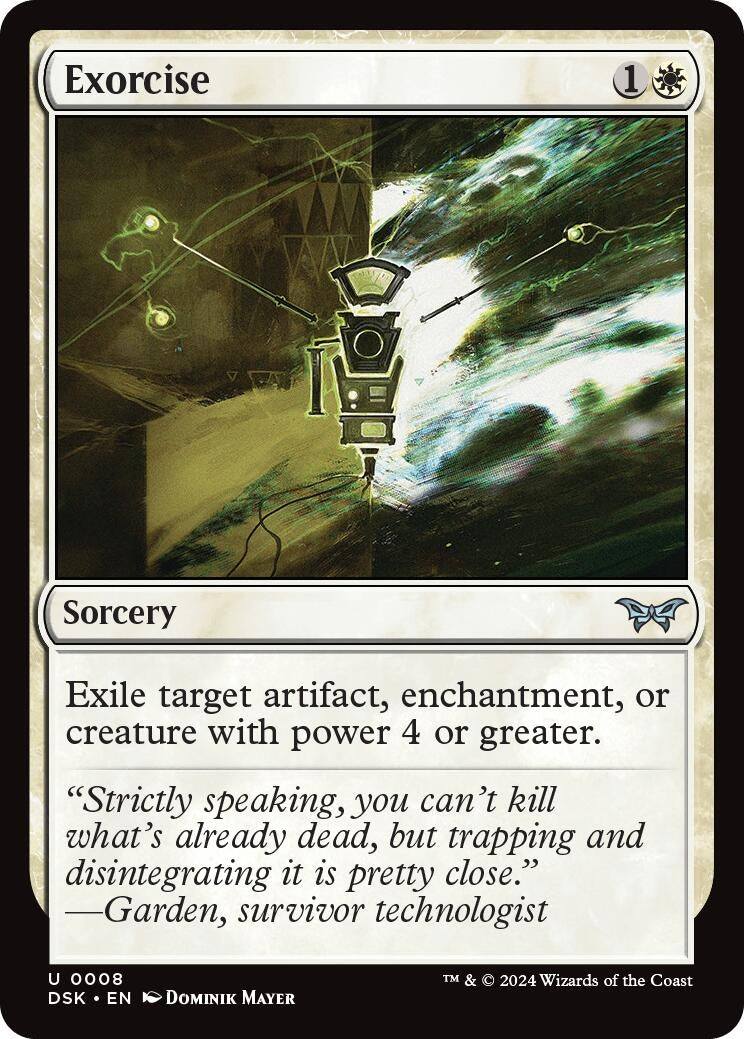 Image for Exorcise (8) [Duskmourn: House of Horror] - Magic: The Gathering