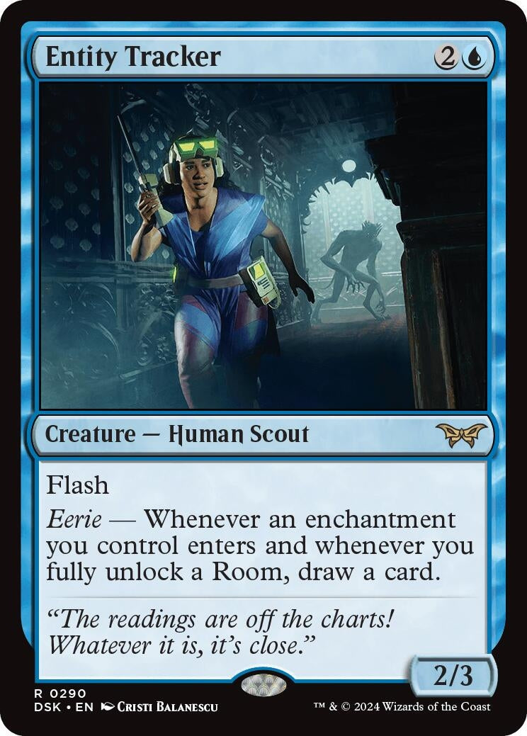 Image for Entity Tracker (0290) (290) [Duskmourn: House of Horror] - Magic: The Gathering