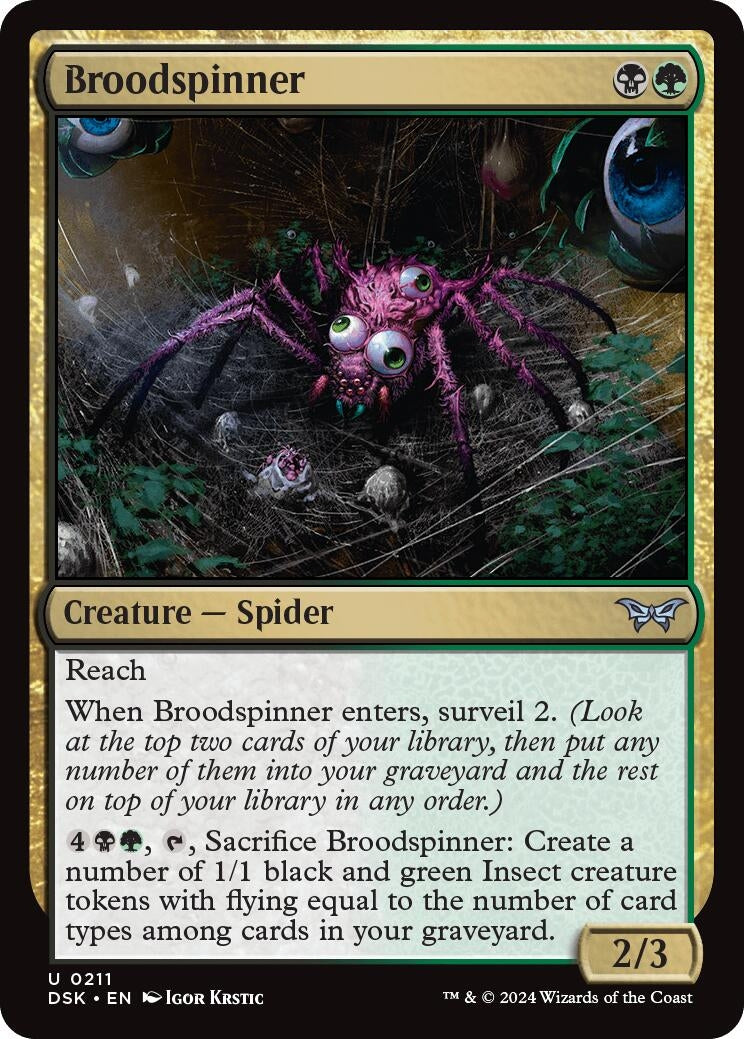 Image for Broodspinner (211) [Duskmourn: House of Horror] - Magic: The Gathering