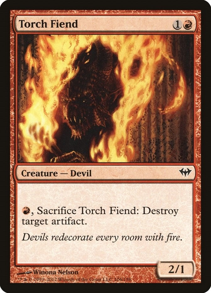 Image for Torch Fiend (106) [Dark Ascension] - Magic: The Gathering