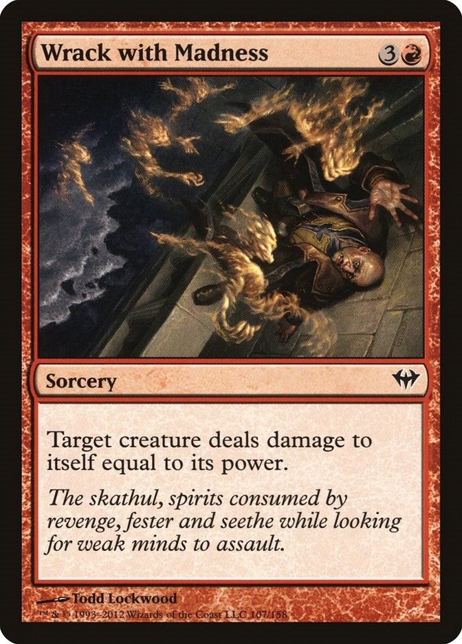 Image for Wrack with Madness (107) [Dark Ascension] - Magic: The Gathering