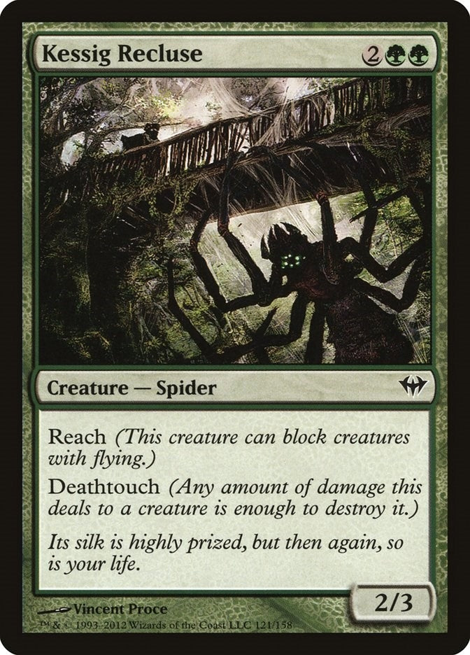 Image for Kessig Recluse (121) [Dark Ascension] - Magic: The Gathering
