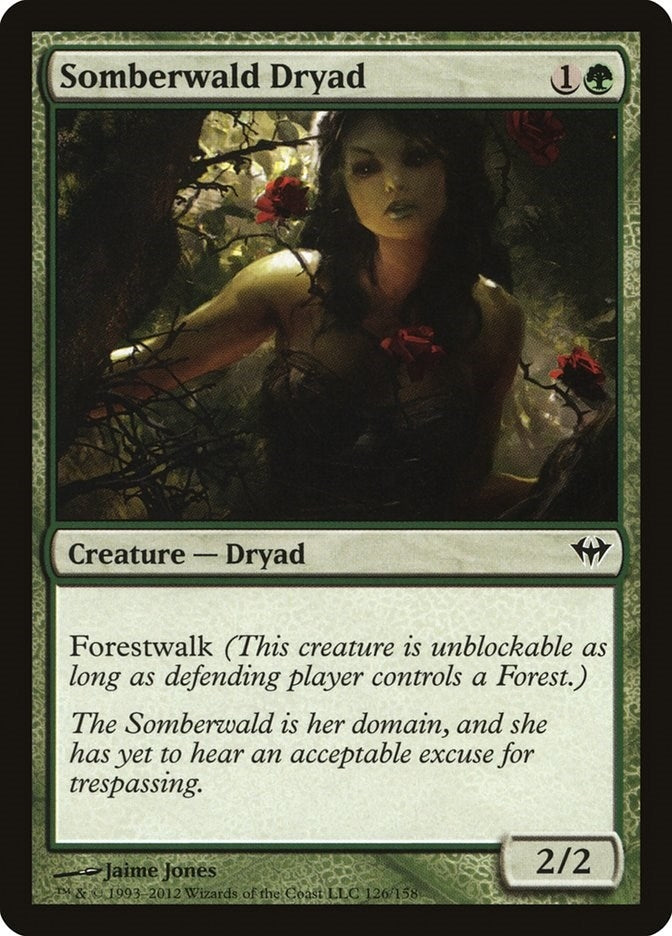 Image for Somberwald Dryad (126) [Dark Ascension] - Magic: The Gathering