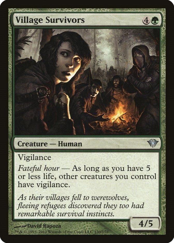 Image for Village Survivors (130) [Dark Ascension] - Magic: The Gathering