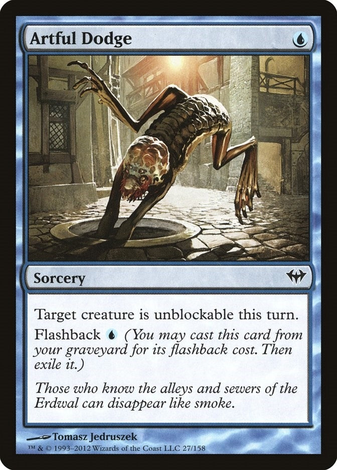 Image for Artful Dodge (27) [Dark Ascension] - Magic: The Gathering