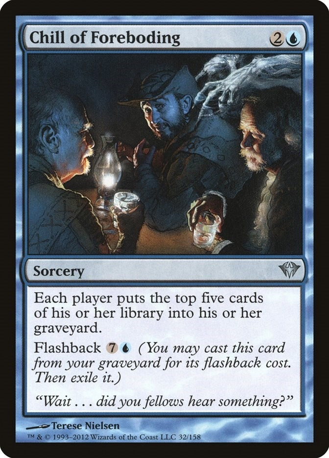Image for Chill of Foreboding (32) [Dark Ascension] - Magic: The Gathering