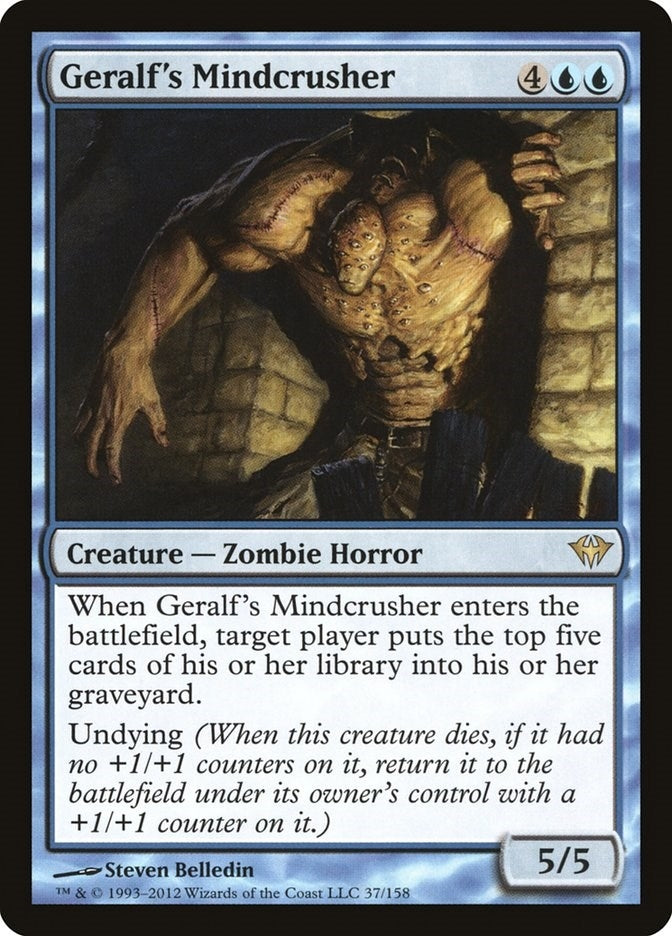 Image for Geralf's Mindcrusher (37) [Dark Ascension] - Magic: The Gathering