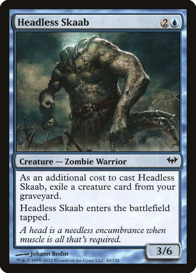 Image for Headless Skaab (40) [Dark Ascension] - Magic: The Gathering