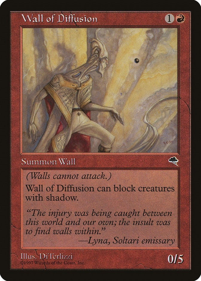 Image for Wall of Diffusion (211) [Tempest] - Magic: The Gathering