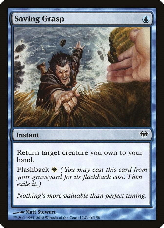 Image for Saving Grasp (46) [Dark Ascension] - Magic: The Gathering