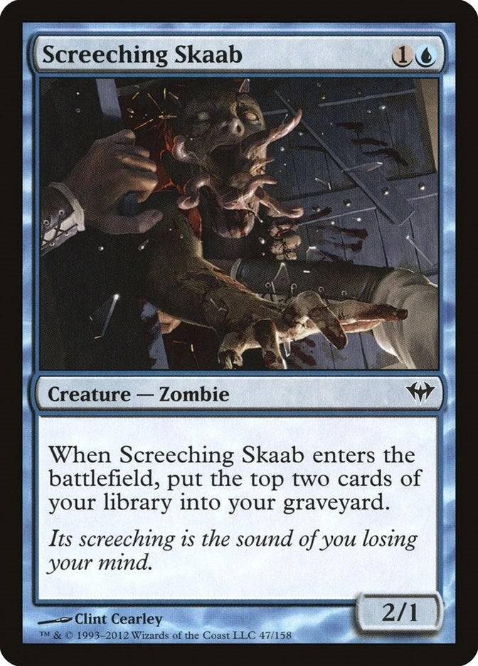 Image for Screeching Skaab (47) [Dark Ascension] - Magic: The Gathering