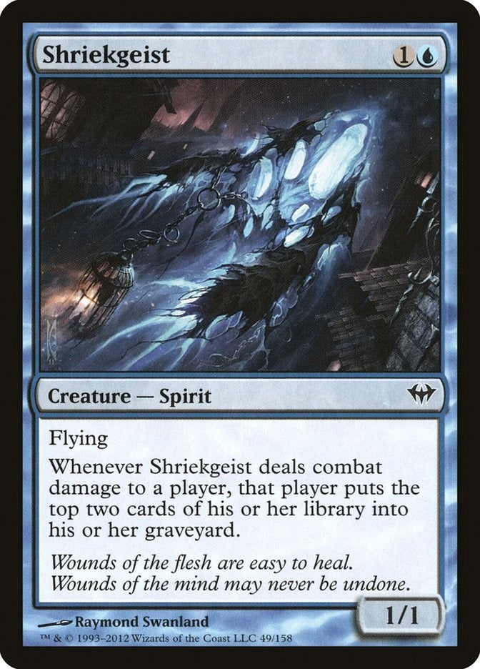 Image for Shriekgeist (49) [Dark Ascension] - Magic: The Gathering