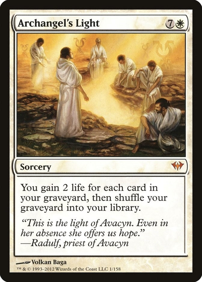 Image for Archangel's Light (1) [Dark Ascension] - Magic: The Gathering