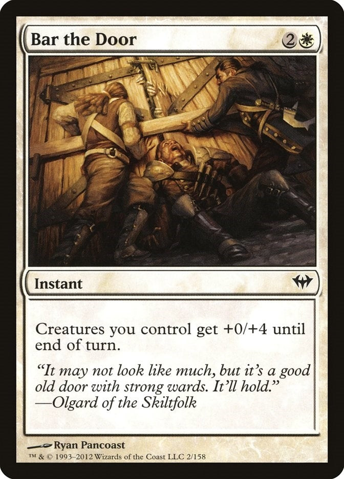 Image for Bar the Door (2) [Dark Ascension] - Magic: The Gathering