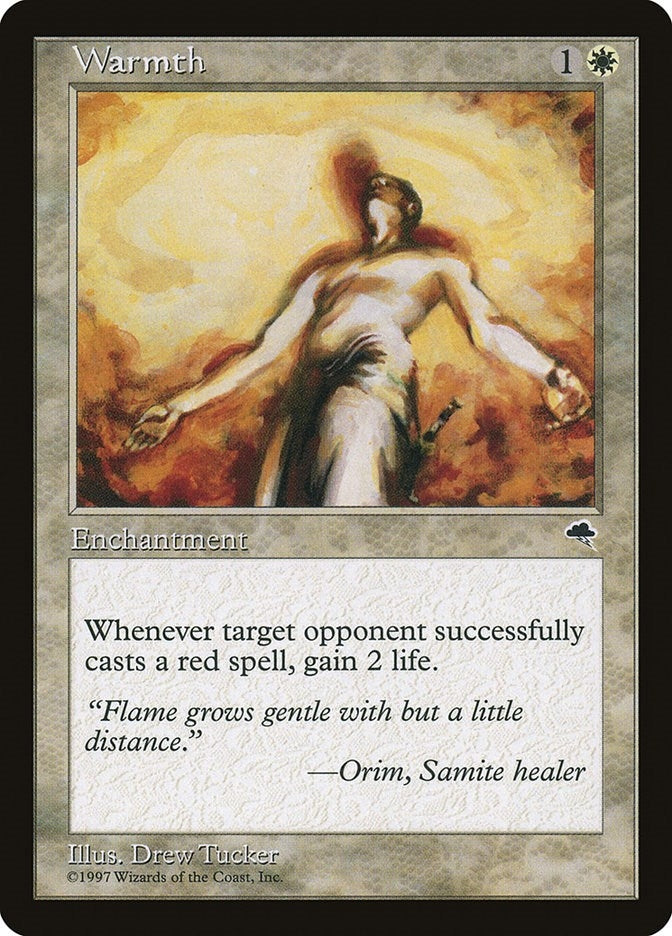 Image for Warmth (51) [Tempest] - Magic: The Gathering