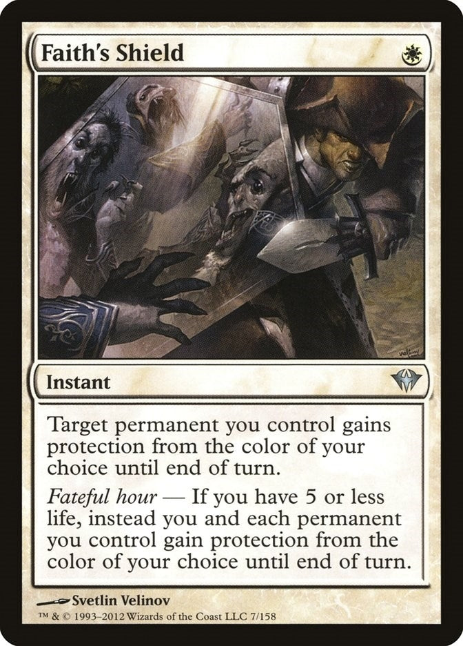 Image for Faith's Shield (7) [Dark Ascension] - Magic: The Gathering