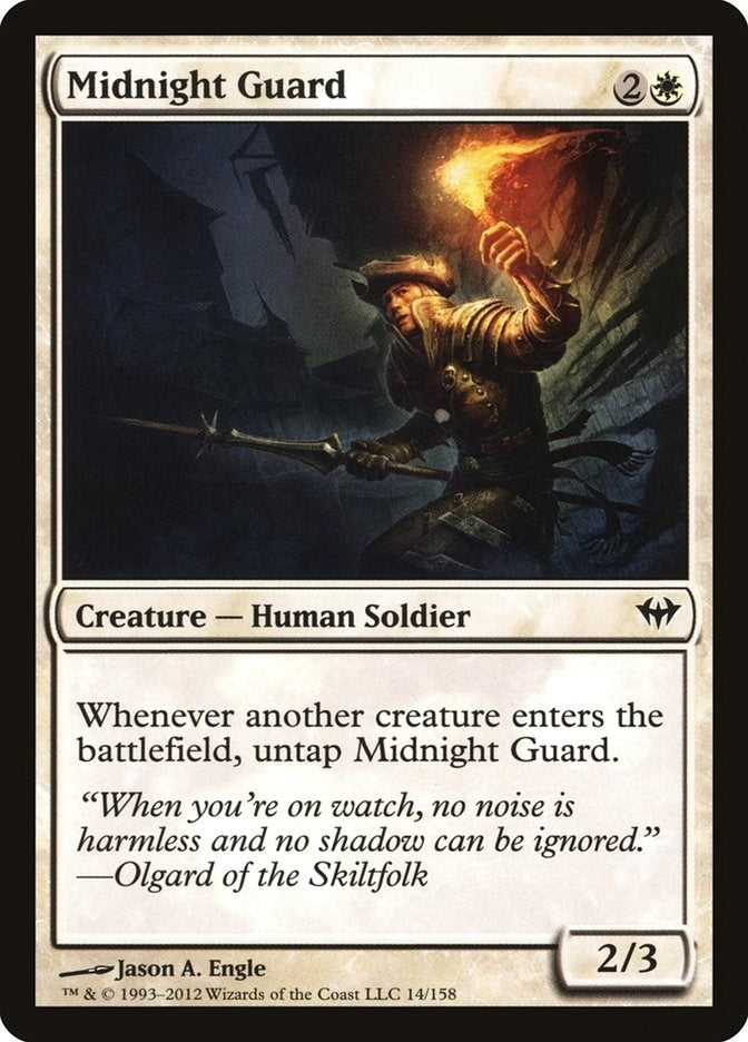 Image for Midnight Guard (14) [Dark Ascension] - Magic: The Gathering