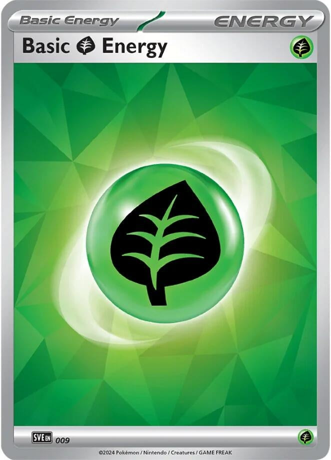 Image for Basic Grass Energy - 009 (009) [SVE: Scarlet & Violet Energies] - Pokemon