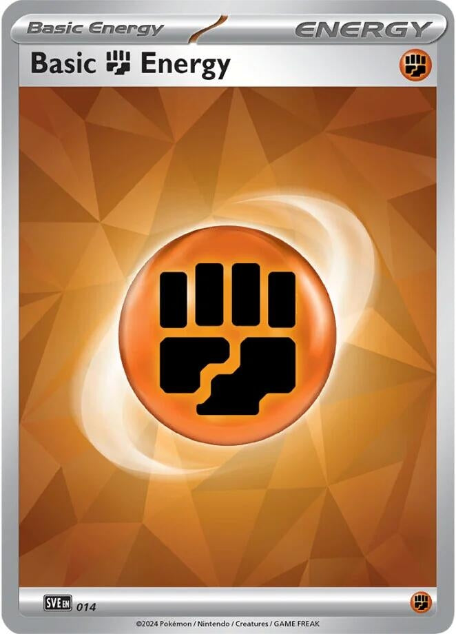 Image for Basic Fighting Energy - 014 (014) [SVE: Scarlet & Violet Energies] - Pokemon