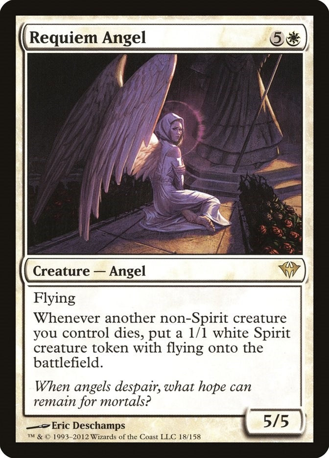 Image for Requiem Angel (18) [Dark Ascension] - Magic: The Gathering