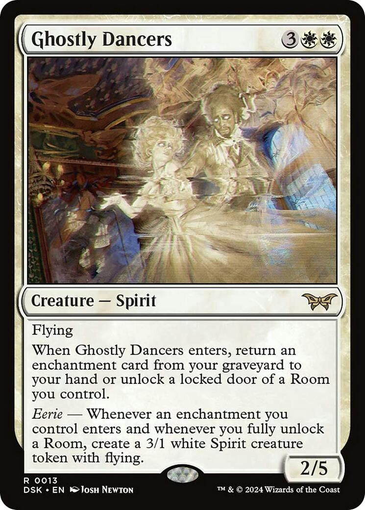 Image for Ghostly Dancers (13) [Duskmourn: House of Horror] - Magic: The Gathering