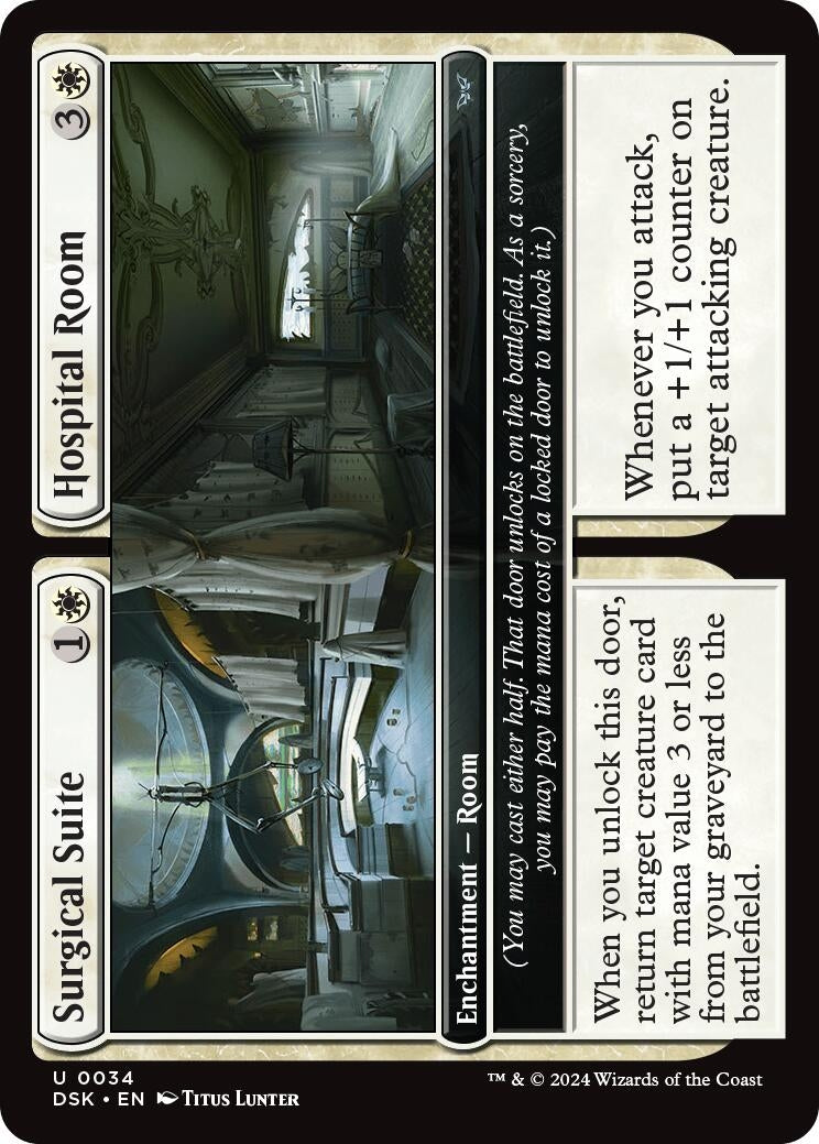 Image for Surgical Suite // Hospital Room (34) [Duskmourn: House of Horror] - Magic: The Gathering