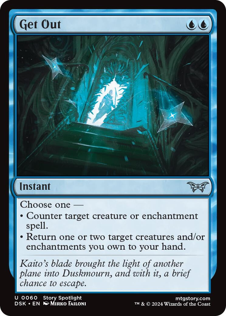 Image for Get Out (60) [Duskmourn: House of Horror] - Magic: The Gathering