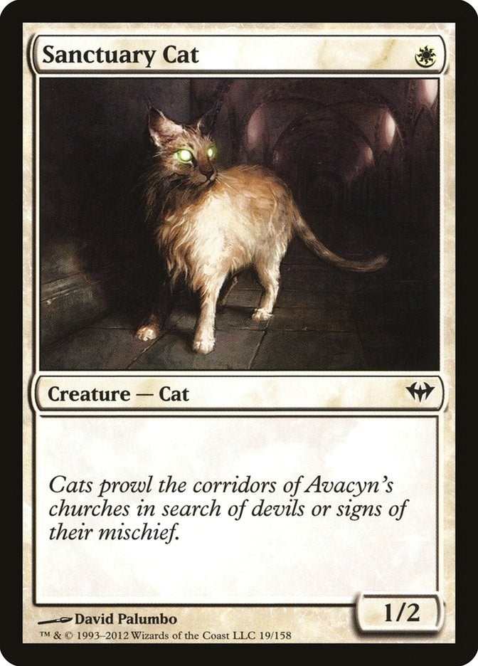 Image for Sanctuary Cat (19) [Dark Ascension] - Magic: The Gathering