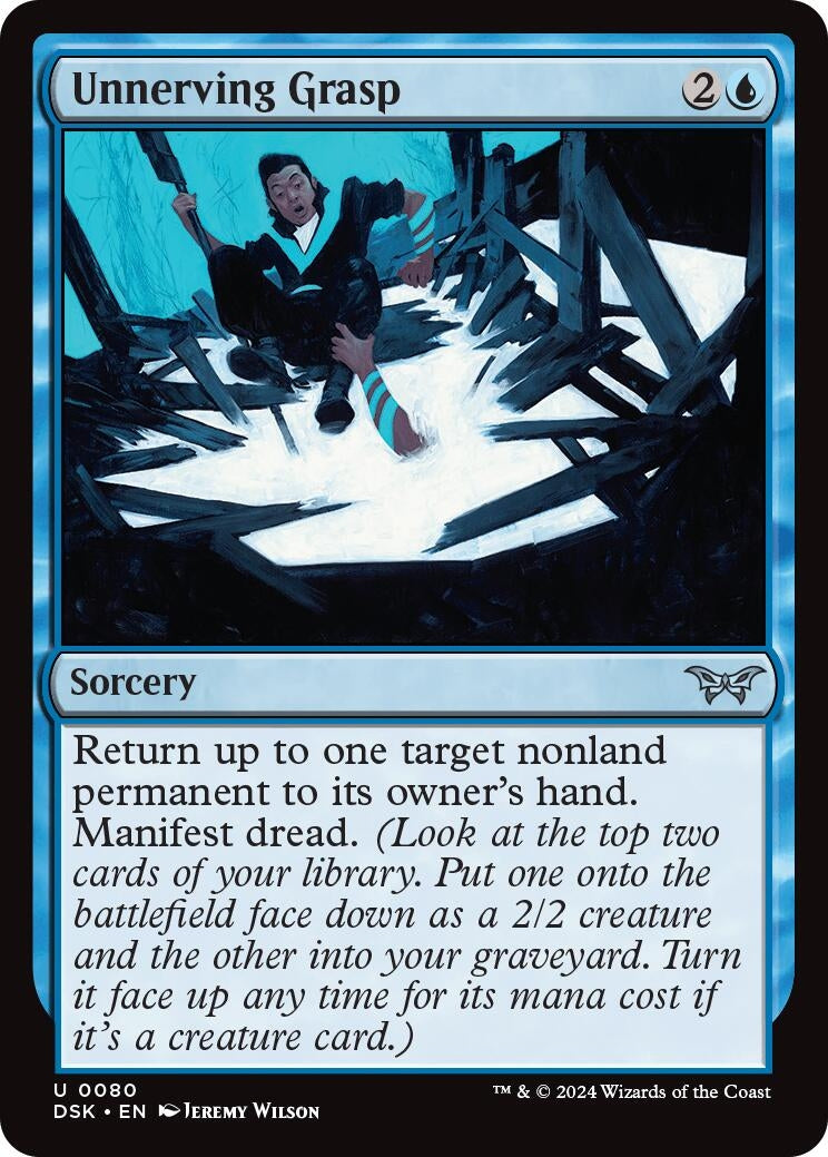 Image for Unnerving Grasp (80) [Duskmourn: House of Horror] - Magic: The Gathering