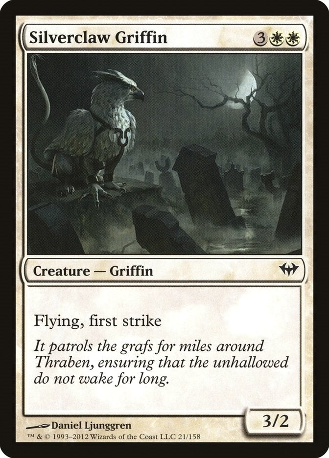 Image for Silverclaw Griffin (21) [Dark Ascension] - Magic: The Gathering