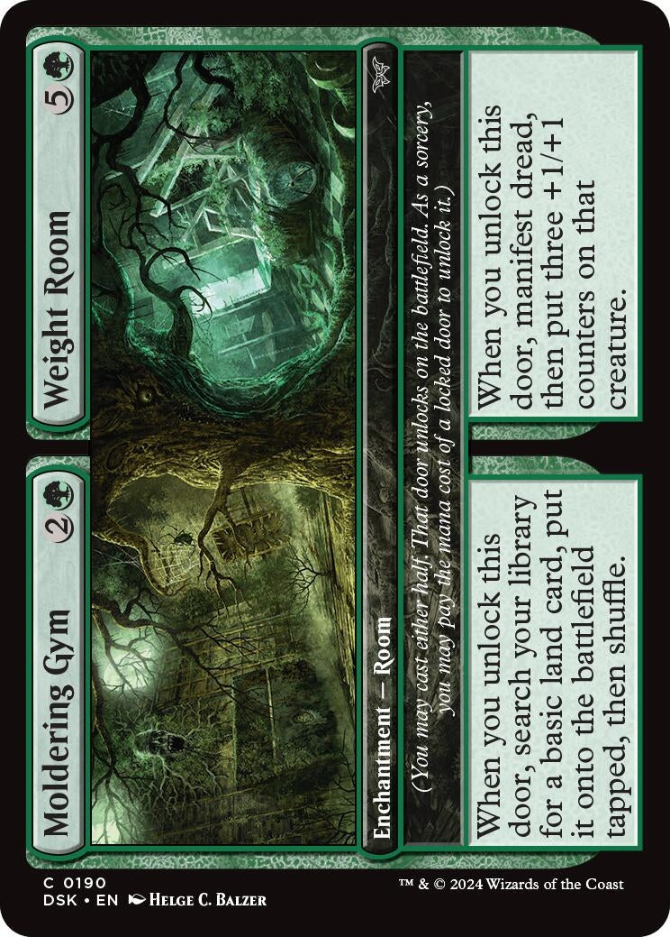 Image for Moldering Gym // Weight Room (190) [Duskmourn: House of Horror] - Magic: The Gathering