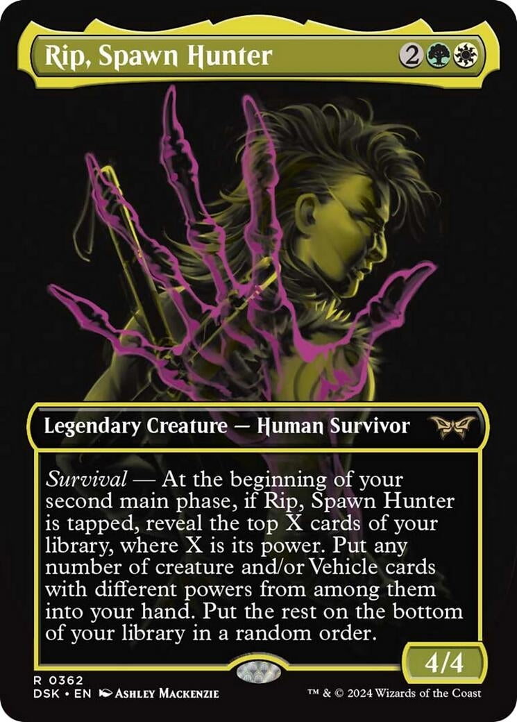Image for Rip, Spawn Hunter (Showcase) (362) [Duskmourn: House of Horror] - Magic: The Gathering
