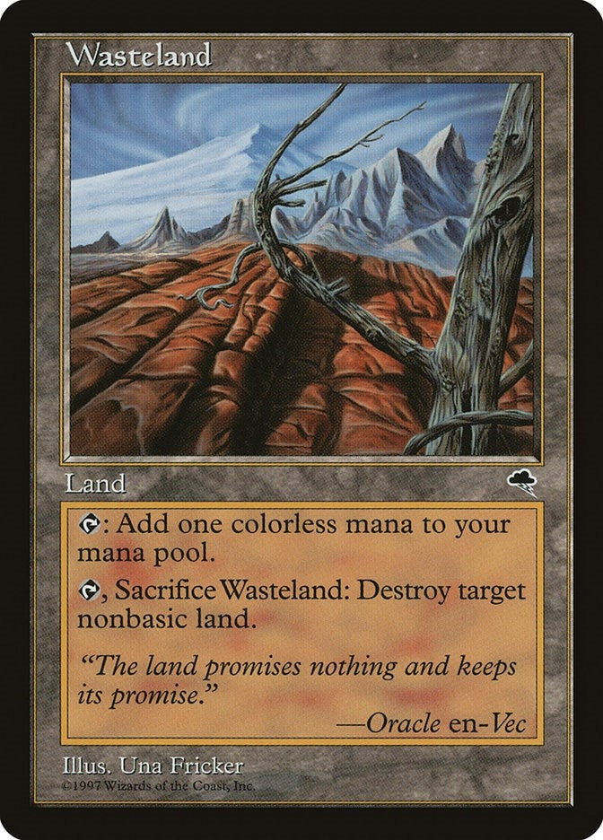 Image for Wasteland (330) [Tempest] - Magic: The Gathering