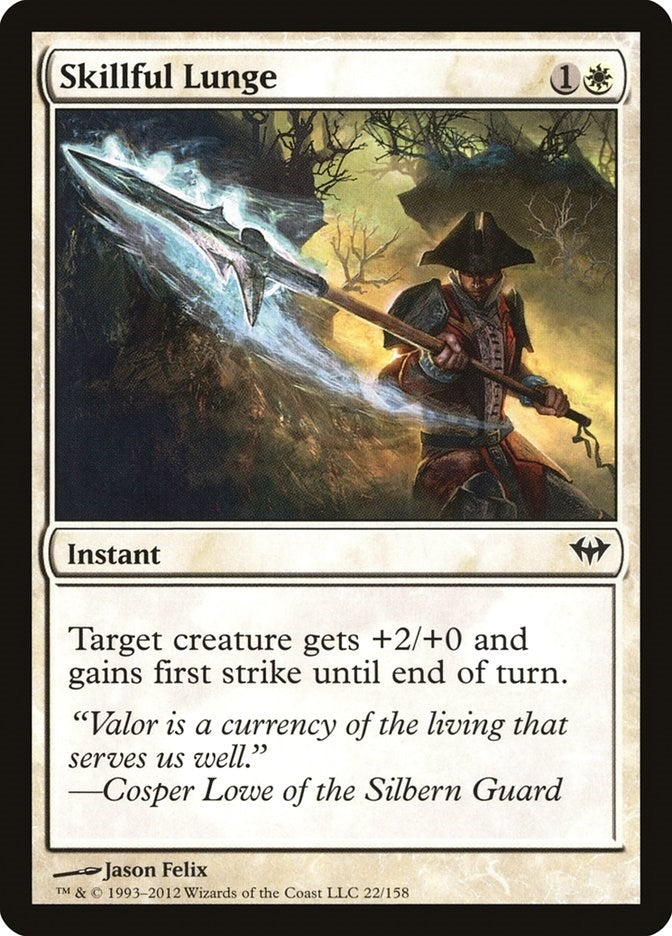 Image for Skillful Lunge (22) [Dark Ascension] - Magic: The Gathering