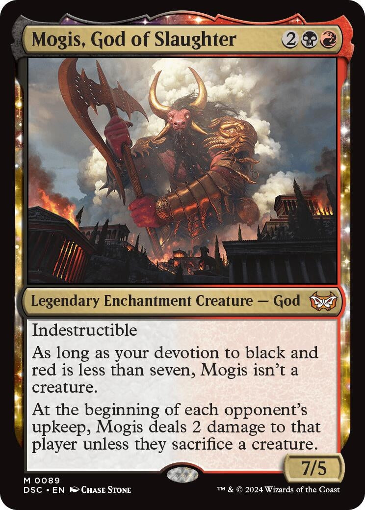 Image for Mogis, God of Slaughter (89) [Duskmourn: House of Horror] - Magic: The Gathering