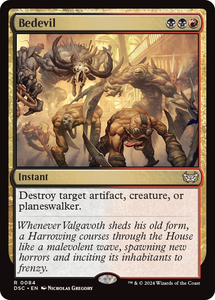 Image for Bedevil (84) [Duskmourn: House of Horror] - Magic: The Gathering