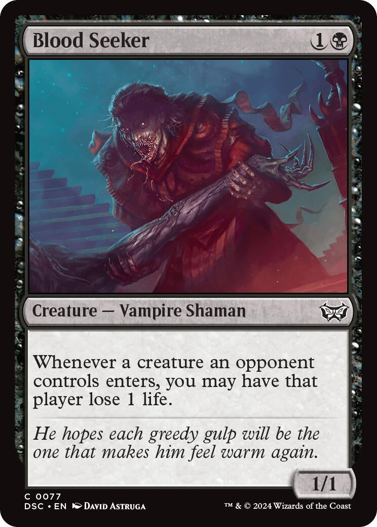 Image for Blood Seeker (77) [Duskmourn: House of Horror] - Magic: The Gathering