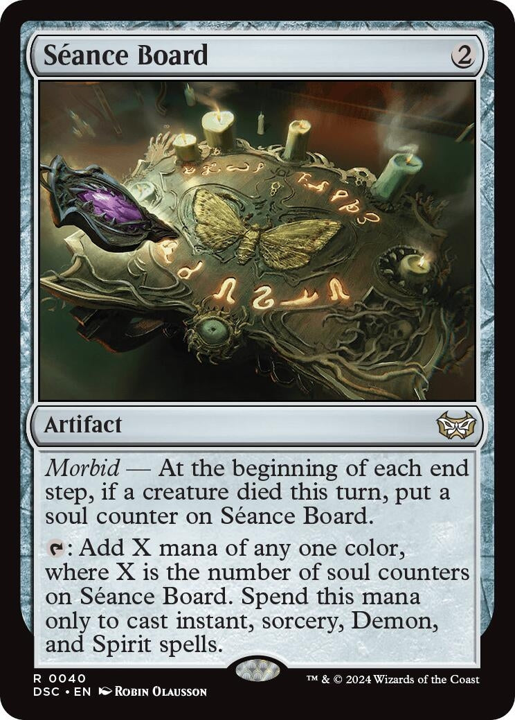 Image for Seance Board (40) [Duskmourn: House of Horror] - Magic: The Gathering