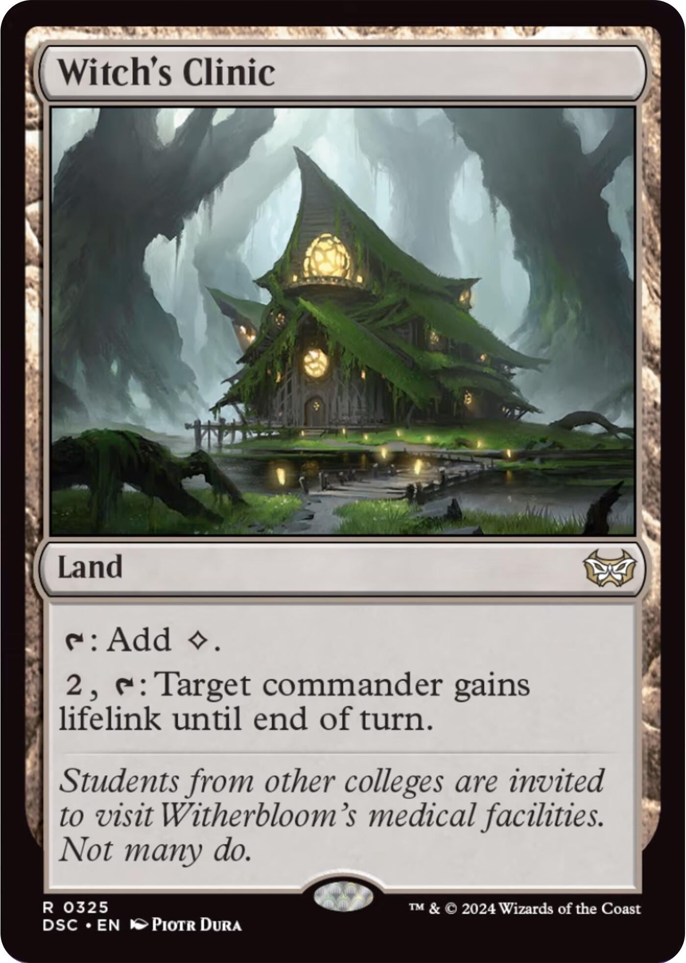Image for Witch's Clinic (325) [Duskmourn: House of Horror] - Magic: The Gathering