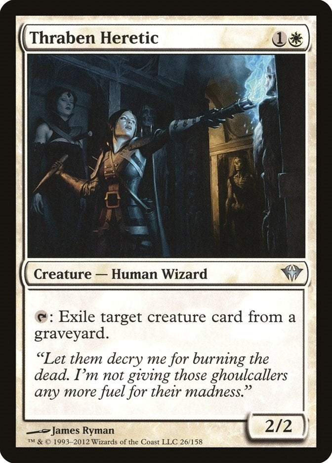 Image for Thraben Heretic (26) [Dark Ascension] - Magic: The Gathering