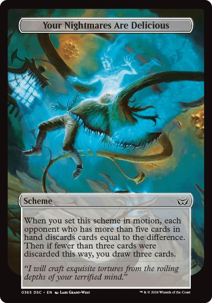 Image for Your Nightmares Are Delicious (Full Art) (365) [Duskmourn] - Magic: The Gathering